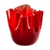 Fazzoletto by Fulvio Bianconi e Paolo Venini Red/Apple Green Medium Vase