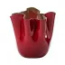 Fazzoletto by Fulvio Bianconi e Paolo Venini Red/Apple Green Small Vase