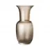 Satin Grey/Crystal Large Vase