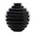 Deco by Napoleone Martinuzzi Black Small Vase