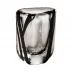 Black Belt by Peter Marino Crystal/Black Small Vase