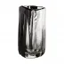 Black Belt by Peter Marino Crystal/Black Large Vase