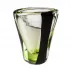 Black Belt by Peter Marino Grass Green/Crystal/Black Medium Vase