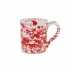 Amalfitana Red Splatter Mug