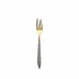 Ares Oro & Light Gray Salad Fork 7.75"L