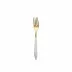 Ares Oro & White Salad Fork 7.75"L