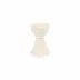 Casa Ivory Candlestick Medium 5"D, 7"H