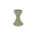 Casa Sage Green Candlestick Large 5.75"D, 8"H