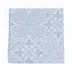 Damask Blue Napkins - Set of 4 21.5"Sq