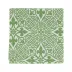 Damask Green Napkins - Set of 4 21.5"Sq