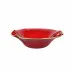 Holiday Glass Small Ruffled Bowl 9.5"D, 3"H