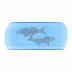 Isola Glass Medium Fish Rectangular Tray 15.25"L, 6.75"W