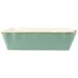 Italian Bakers Aqua Large Rectangular Baker 15.25"L, 9.75"W, 4.5 Quarts