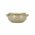 Italian Bakers Cappuccino Small Handled Round Baker 7.5"L, 5.25"W, 3"H, 0.50 Quart