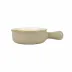 Italian Bakers Cappuccino Small Round Baker with Large Handle 7.5"L, 6.25"W, 2.25"H, 0.50 Quart