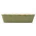 Italian Bakers Green Large Rectangular Baker 15.25"L, 9.75"W, 4.5 Quarts