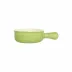 Italian Bakers Green Small Round Baker with Large Handle 7.5"L, 6.25"W, 0.50 Quart