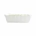 Italian Bakers White Medium Rectangular Baker 14.5"L, 8.5"W, 3.5 Quarts