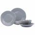 Lastra Gray Four-Piece Place Setting 6"-10.5"D