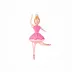 Nutcrackers Figural Sugar Plum Fairy Ornament 8"L, 5"W