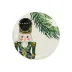 Nutcrackers Green Salad Plate 9"D