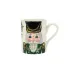 Nutcrackers Green Mug 4.5"H, 14 oz