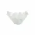 Onda Glass White Medium Bowl 10.5"L, 10"W, 6.5"H