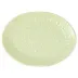 Pietra Fiori Pistachio Oval Platter