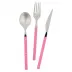 Pastello Pink Three-Piece Place Setting