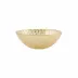 Rufolo Glass Gold Crocodile Small Bowl 6.5"D, 2.25"H