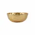 Rufolo Glass Gold Honeycomb Small Bowl 6"D, 2.5"H
