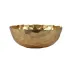 Rufolo Glass Gold Honeycomb Large Bowl 10"D, 4"H