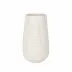 Tessere Basketweave Vase Tall 5.5"D, 10.5"H, 100 oz