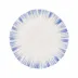 Bari Blue and White European Dinner Plate 10"D