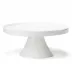 Lastra White Large Cake Stand 11.25"D, 5.25"H