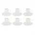 Ornament Set Of 6 Coffee Cup & Saucer