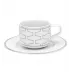 Trasso Coffee Cup & Saucer 9 Cl