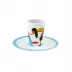 Escape Goat Espresso Cup And Saucer XXXVI