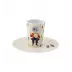 Escape Goat Espresso Cup And Saucer XXXVII