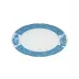 Coralina Blue Large Oval Platter