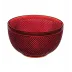 Bicos Red Large Bowl