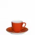 Colors Coffee Cup & Saucer Red