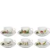 Christmas Magic Set 6 Tea Cups & Saucers