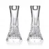 Lismore Diamond Candlestick 7" Set of 2