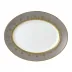 Anthemion Grey Oval Platter 35.7cm 14in