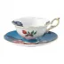 Wonderlust Sapphire Garden Teacup & Saucer 150ml 5floz