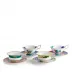 Wonderlust Teacup & Saucer, Set of 4