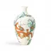 Florentine Turquoise Handpainted Vase 35cm 13.8floz