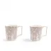 Renaissance Grey Accents Renaissance Grey Mug 300ml 10.1floz Set of 2