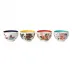 Wonderlust Tea Bowl 10.1cm 3.9in, Set of 4